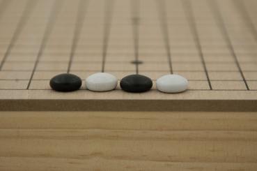 Preview: Go-Holzbox mit Schubladen, Buchenfurnier